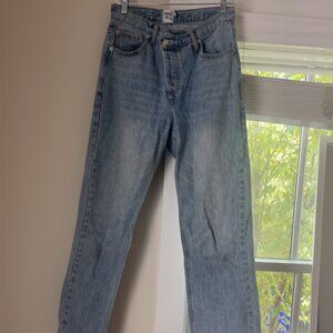Princess Polly Light Wash Jeans
